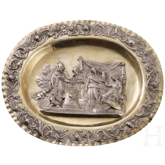 Schauplatte, Russland, St. Petersburg, um 1745