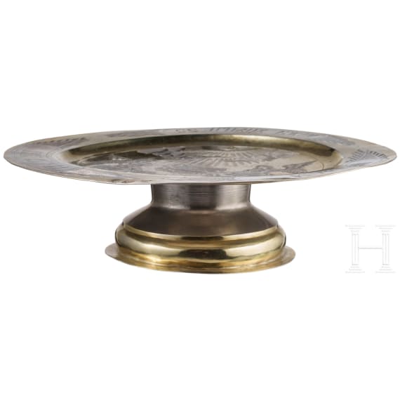 Silberne Tazza (Tafelaufsatz), Russland, Moskau, 1787