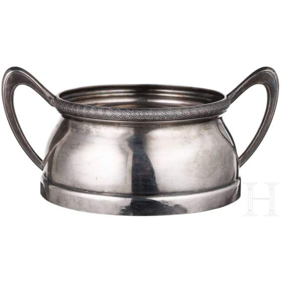 Zuckerschale, Russland, Moskau, Moskauer Platinwerk, um 1918