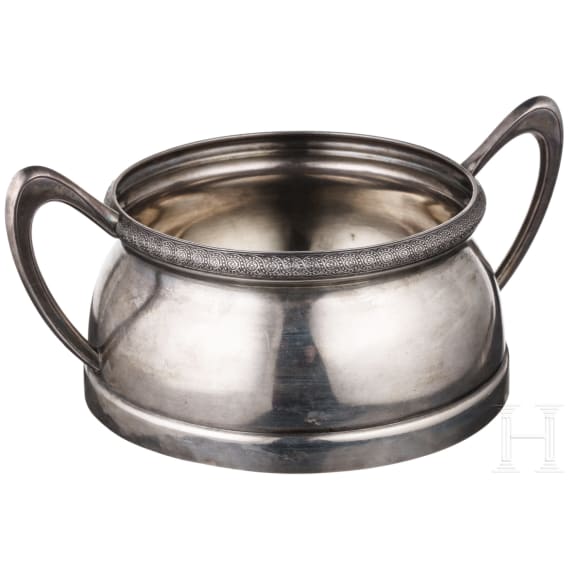 Zuckerschale, Russland, Moskau, Moskauer Platinwerk, um 1918