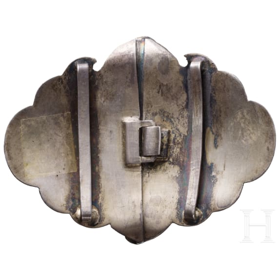 Cloisonne-Email-G&uuml;rtelschlie&szlig;e, Russland, Moskau, Semen Kazkow, 1908 - 1917