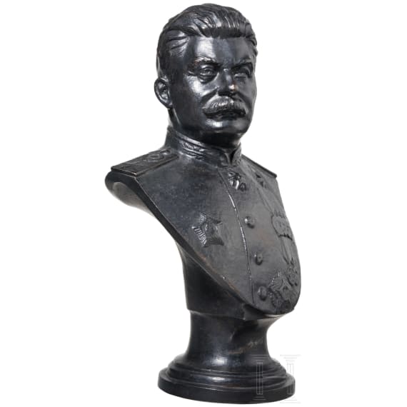 Portraitb&uuml;ste Stalins, Eisenwerke Kasli, datiert 1946