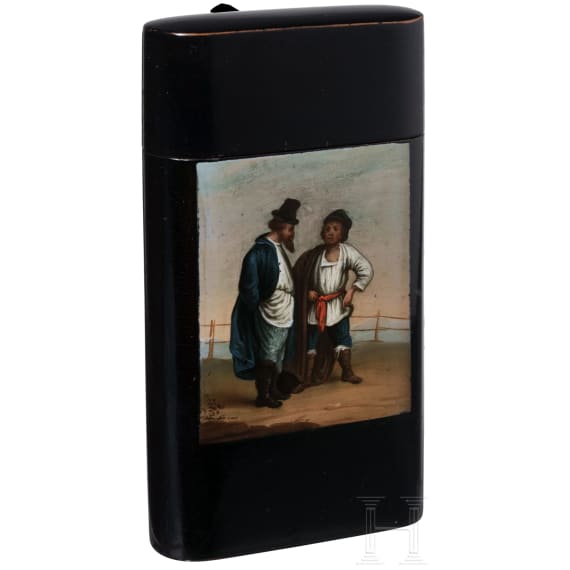 Lack-Zigarrendose, Russland, Danilowo, Fabrik Pjotr und Aleksandr Lukutin, 1843-55