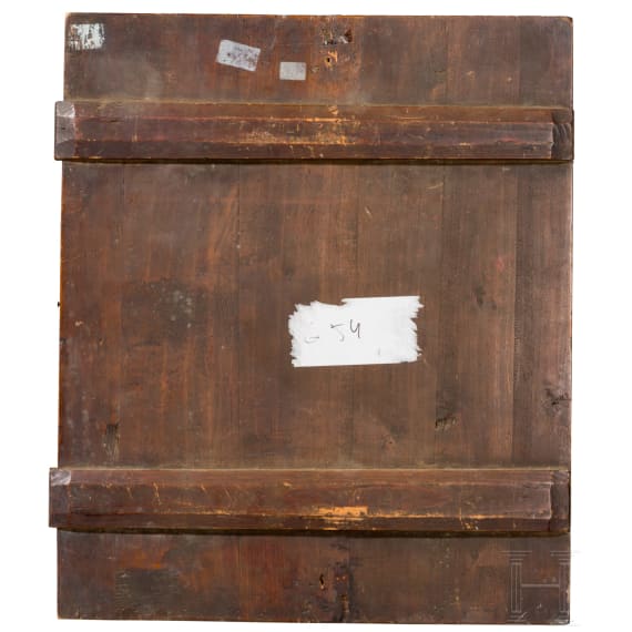 Gro&szlig;formatige Ikone mit der Gottesmutter "Freude aller Leidenden", Russland, um 1800