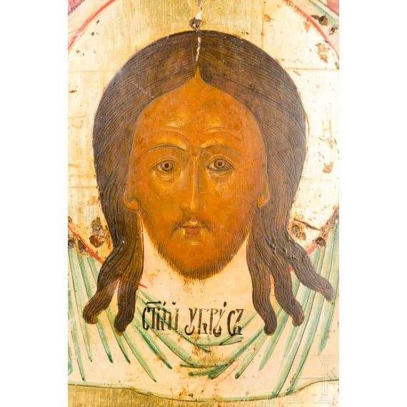 Ikone mit dem Mandylion, Russland, Anfang 19. Jhdt.