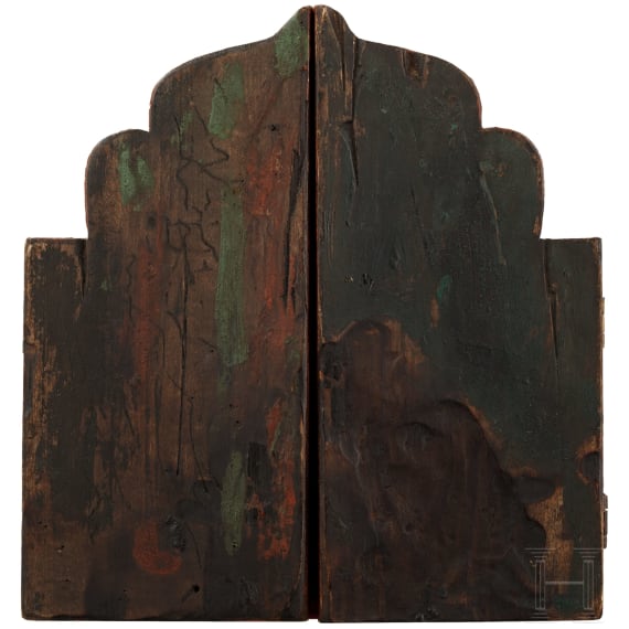 Ikonen-Triptychon, Russland, 19. Jhdt.