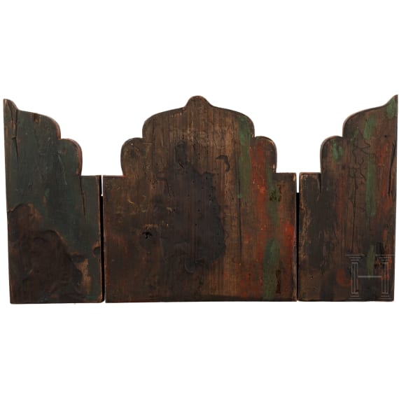 Ikonen-Triptychon, Russland, 19. Jhdt.