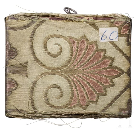 Bedeutende Ikone mit dem Heilgen Nikolaus von Myra mit Silberoklad, Russland, Moskau, Kuzma Konow, 1908 - 1917