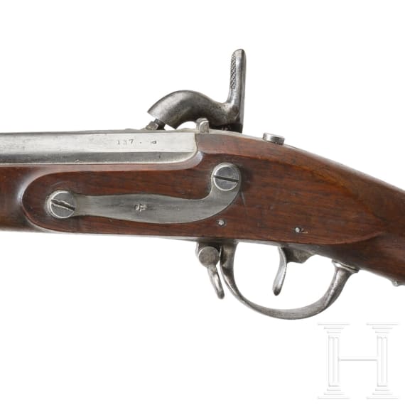 Infanteriegewehr nach franz&ouml;sischem Vorbild, Belgien, um 1850