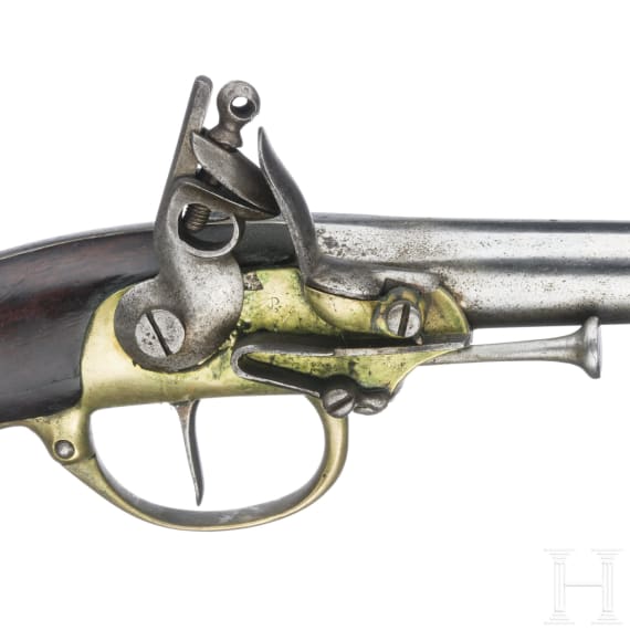 Kavalleriepistole &auml;hnlich M 1777, zweites Modell, wohl belgische Fertigung