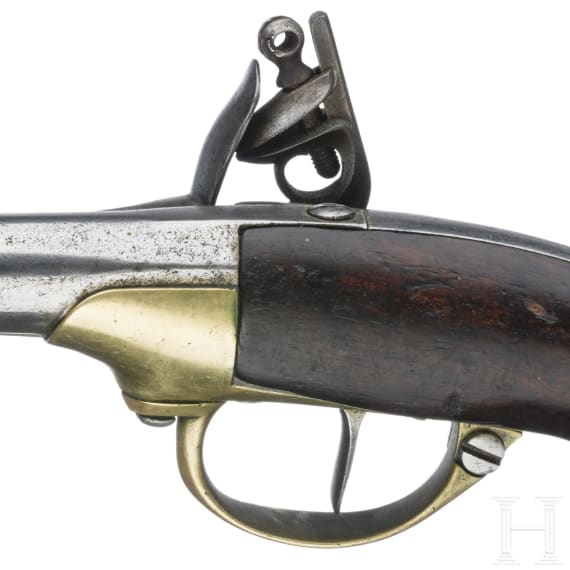 Kavalleriepistole &auml;hnlich M 1777, zweites Modell, wohl belgische Fertigung