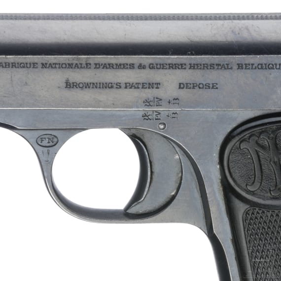 FN Mod. 1910, in Tasche
