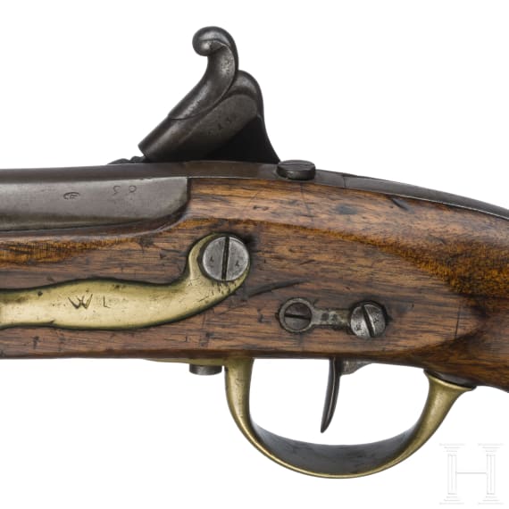 Pistole M an 13, perkussioniert, um 1820 - 1830