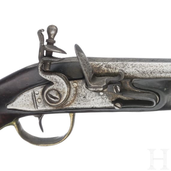Kavalleriepistole, wohl Frankreich, 1. H&auml;lfte 18. Jhdt.
