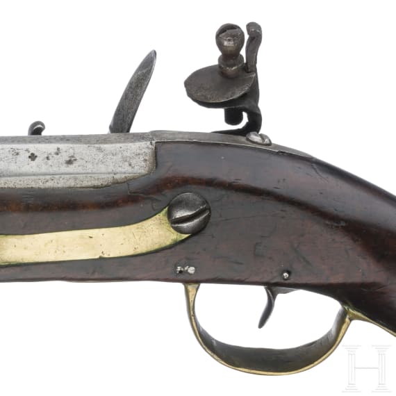 Kavalleriepistole, wohl Frankreich, 1. H&auml;lfte 18. Jhdt.