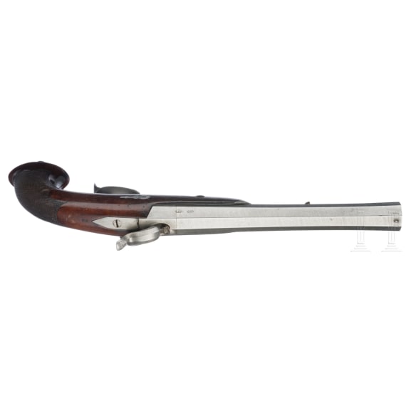Ein Paar Offizierspistolen M 1833, 2. Modell