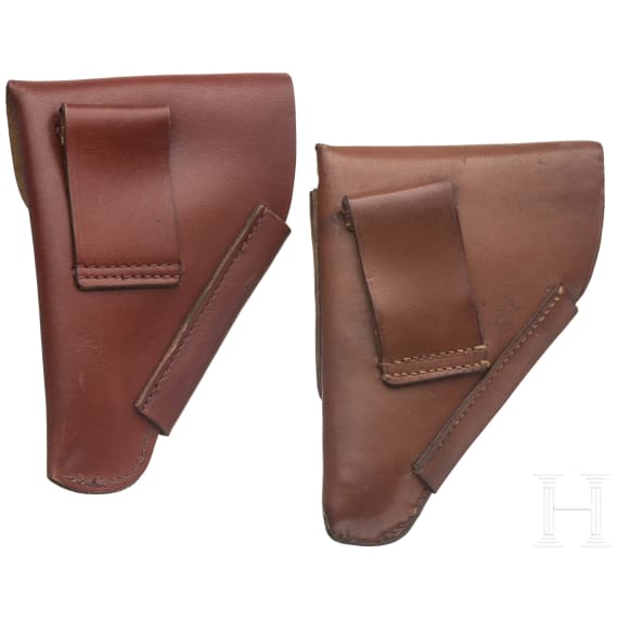 Zwei Holster f&uuml;r Taschenpistolen