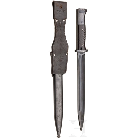 Seitengewehr M 1884/98 III Mod. mit Koppelschuh