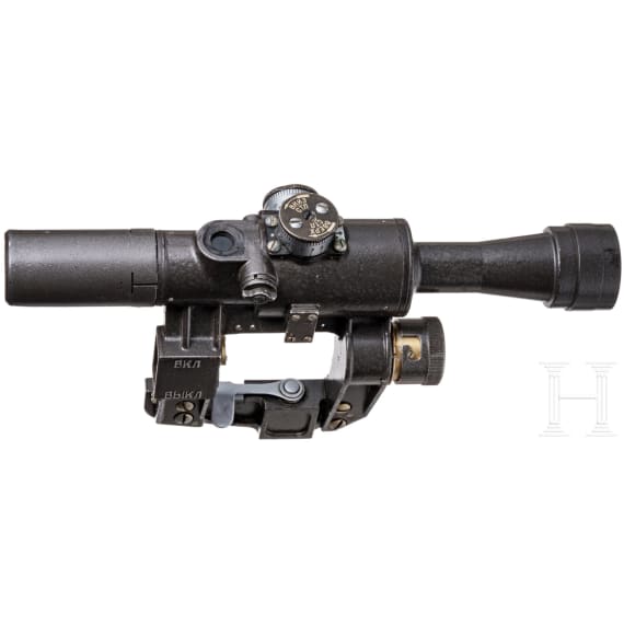 SVD Dragunov Zielfernrohr 4x24 POSP, Sowjetunion
