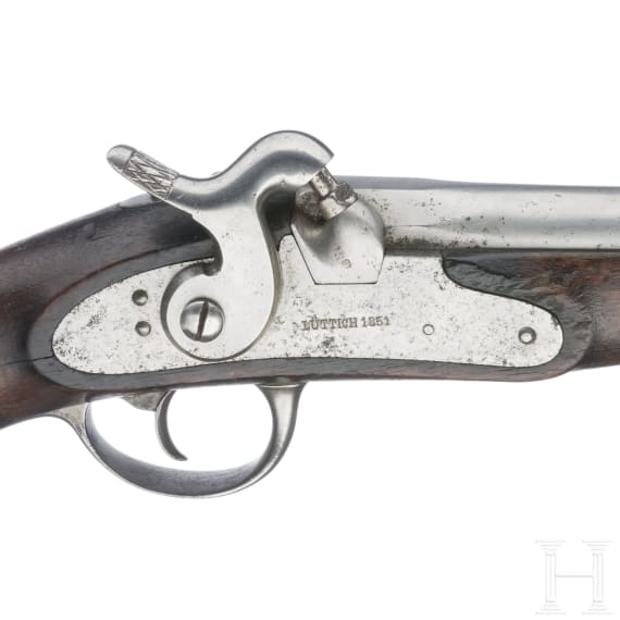 Bayerische Perkussions-Kavalleriepistole M 1842, L&uuml;ttich, 1851