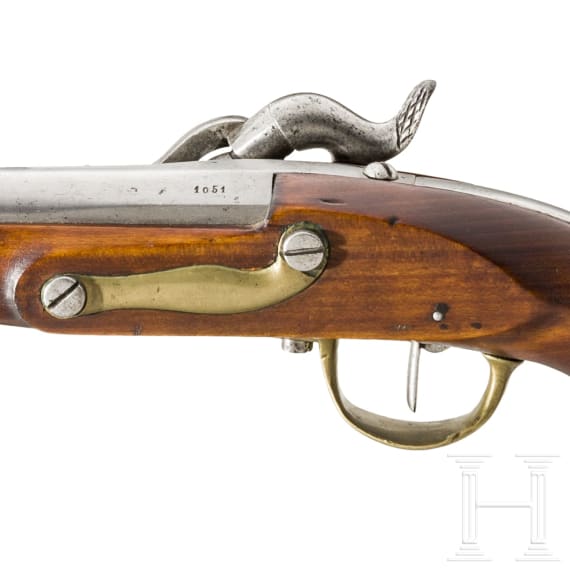 Perkussions-Husarenpistole M 1821/45 U-M