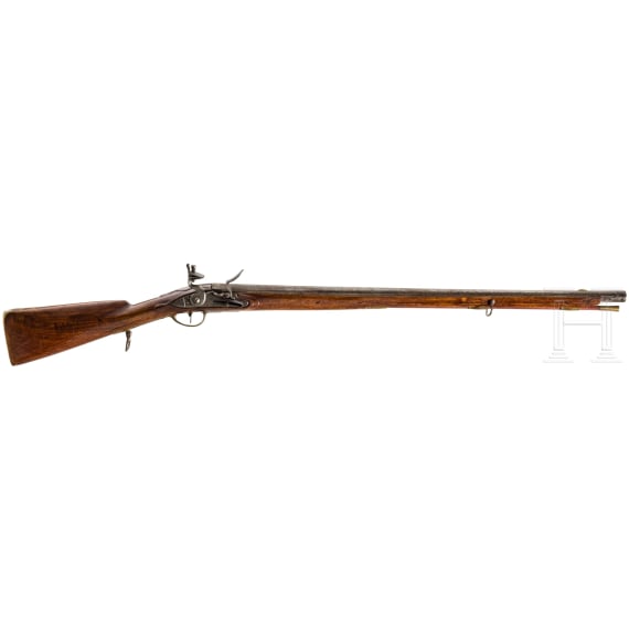 Milit&auml;rmuskete, deutsch, 2. H&auml;lfte 18. Jhdt.