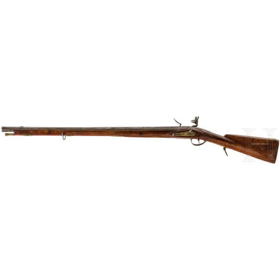 Milit&auml;rmuskete, deutsch, 2. H&auml;lfte 18. Jhdt.