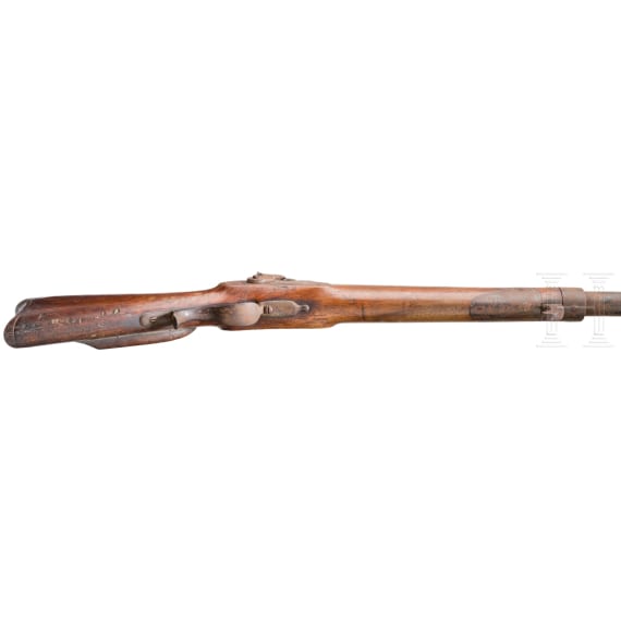 Haken-Wallgewehr, Exponat f&uuml;r die Industriemesse 1854 in M&uuml;nchen