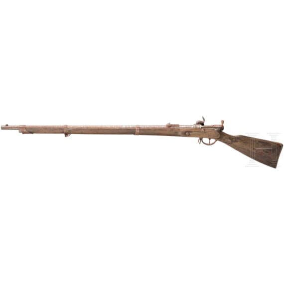 Sch&uuml;tzengewehr M 1858/67 U-M II, System Braunm&uuml;hl-Lindner, sog. "Podewils-Gewehr"