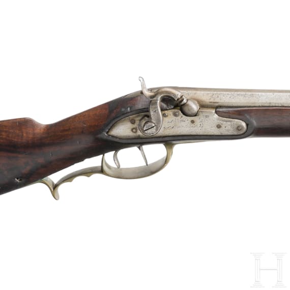 Perkussionierte Korpsb&uuml;chse, um 1780 - 1850
