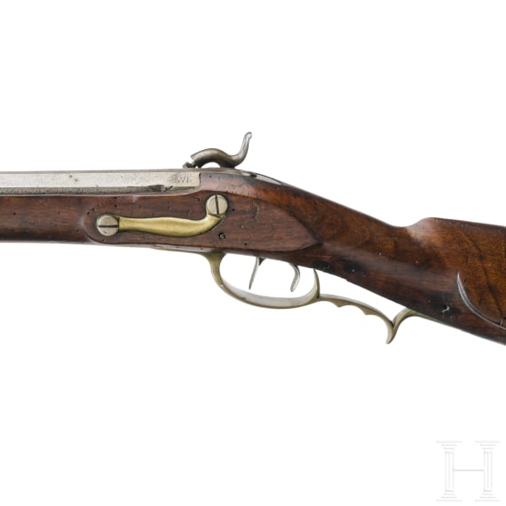 Perkussionierte Korpsb&uuml;chse, um 1780 - 1850