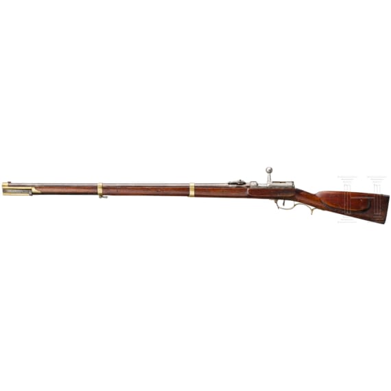 Z&uuml;ndnadelversuchsgewehr mit Pikenbajonett, 1850
