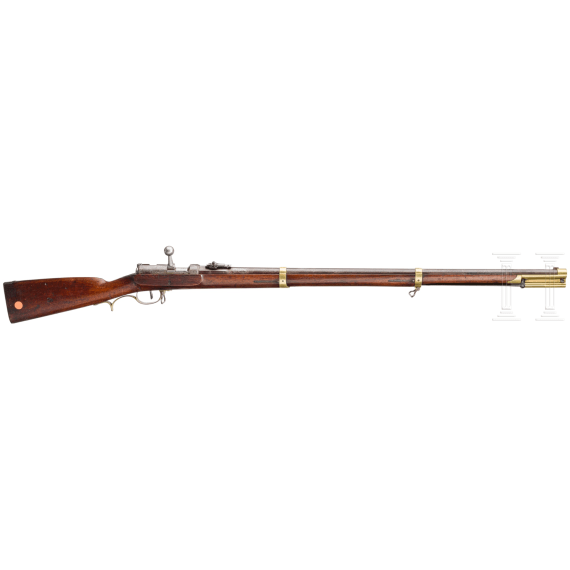 Z&uuml;ndnadelversuchsgewehr mit Pikenbajonett, 1850