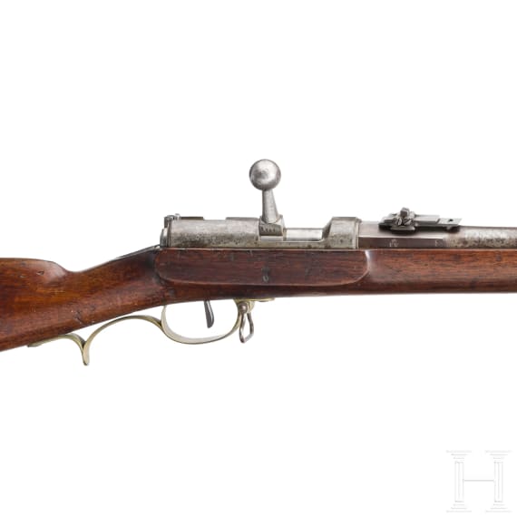 Z&uuml;ndnadelversuchsgewehr mit Pikenbajonett, 1850