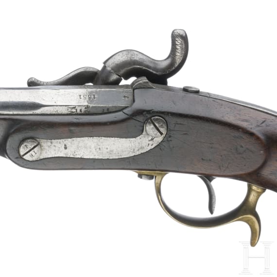 Kavalleriepistole M 1850, Gebr&uuml;der Schickler, Potsdam, 1851