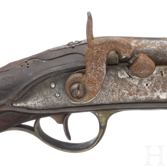 Aptierte Steinschlosspistole M1789, Sachsen