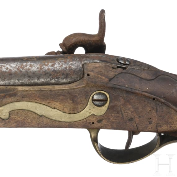 Aptierte Steinschlosspistole M1789, Sachsen