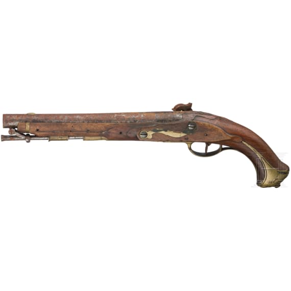 Aptierte Steinschlosspistole M1789, Sachsen