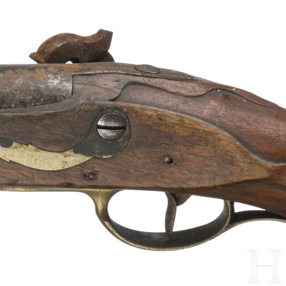 Aptierte Steinschlosspistole M1789, Sachsen