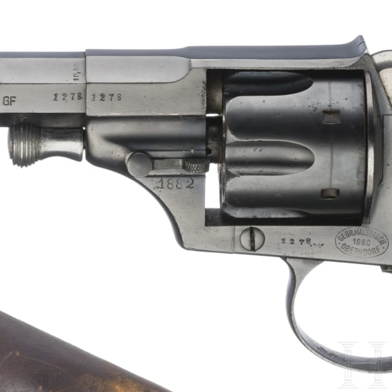 Reichsrevolver Mod. 1879, Mauser, f&uuml;r Bayern