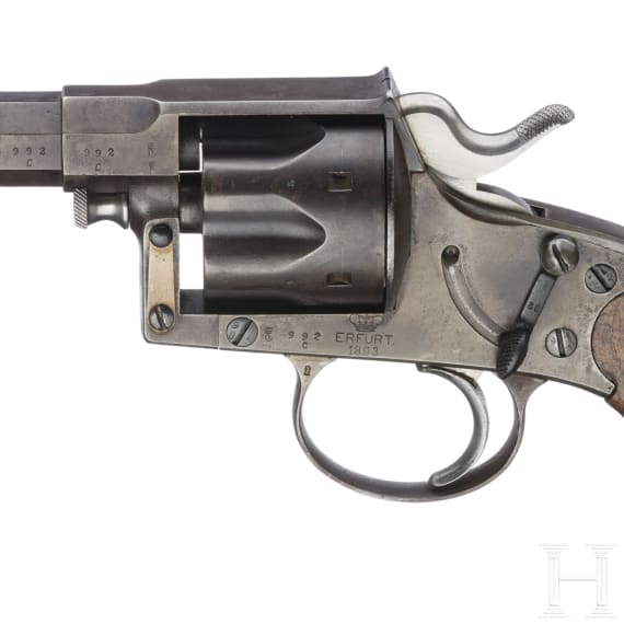 Reichsrevolver Mod. 1883, Erfurt