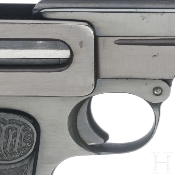 Dreyse Mod. 07, Milit&auml;rkontrakt, im Karton