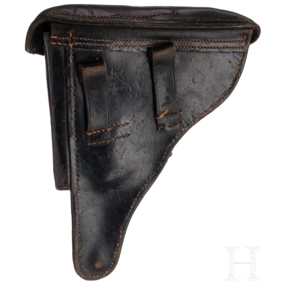 Pistole 08, DWM, 1913, mit Koffertasche