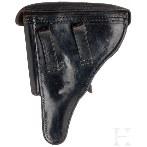 Pistole 08, DWM, 1917, in Tasche