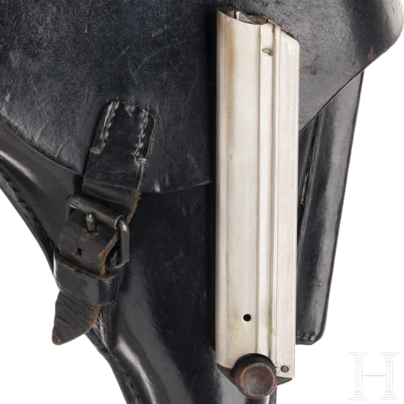 Pistole 08, DWM, 1917, in Tasche