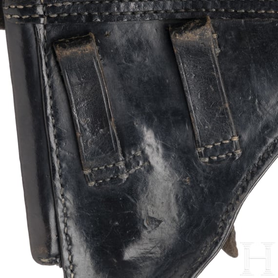 Pistole 08, DWM, 1917, in Tasche