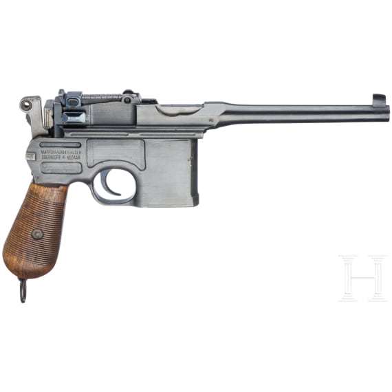 Mauser C 96 "Wartime Commercial" mit kaiserlicher Abnahme und Kasten