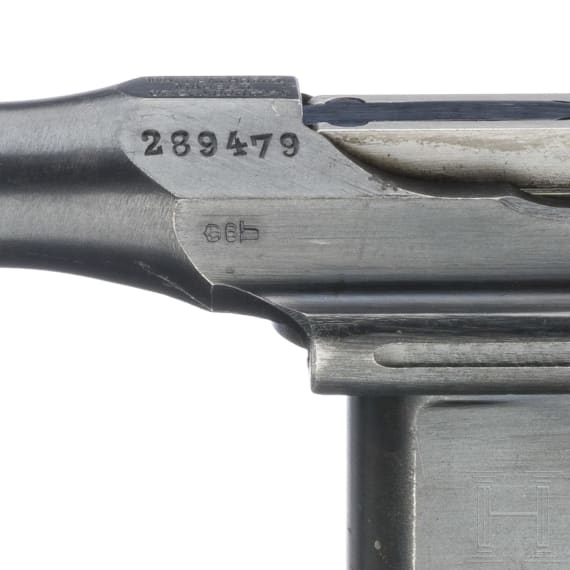 Mauser C 96 "Wartime Commercial" mit kaiserlicher Abnahme und Kasten