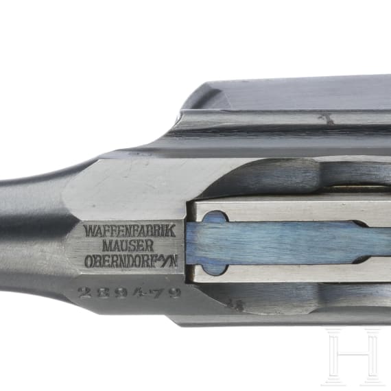 Mauser C 96 "Wartime Commercial" mit kaiserlicher Abnahme und Kasten