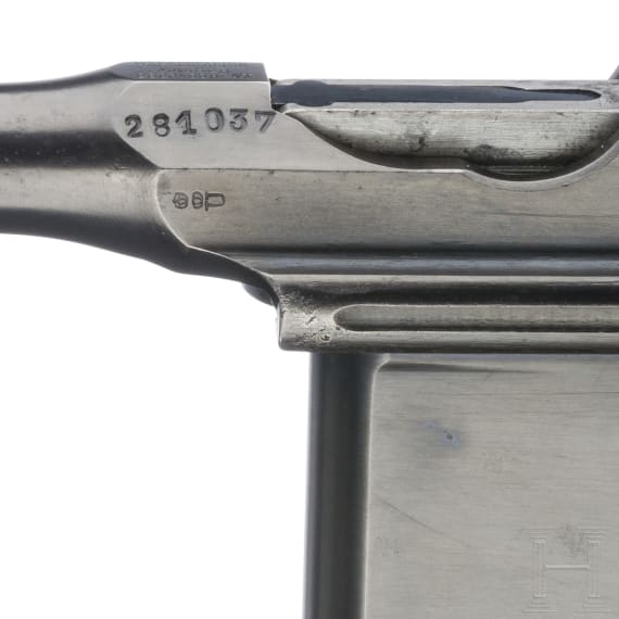 Mauser C 96 "Wartime Commercial" mit kaiserlicher Milit&auml;rabnahme